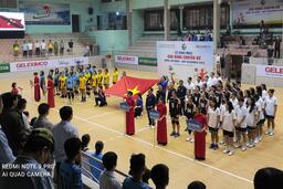 Khai mạc giải bóng chuyền nữ Bông lúa vàng tranh cúp Geleximco