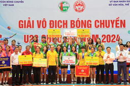 VTV Bình Điền Long An và Thể Công giành ngôi vô địch giải U23 quốc gia 2024
