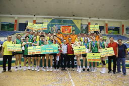 Nhà vô địch quốc gia VTV Bình Điền Long An đã trải qua một mùa giải đáng nhớ