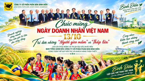 Chúc mừng 22 năm Ngày Doanh nhân Việt Nam (13/10/2004 - 13/10/2026): Tri ân những "Người gieo mầm" và "Thắp lửa"