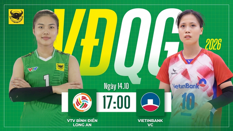 VTV Bình Điền Long An vs Vietinbank (17h ngày 14/10, trực tiếp trên ON Sports): Thử thách đầu tiên