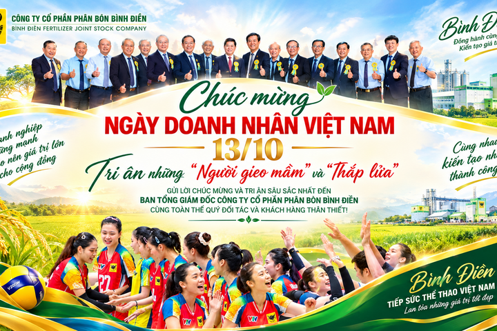 Chúc mừng 22 năm Ngày Doanh nhân Việt Nam (13/10/2004 - 13/10/2026): Tri ân những "Người gieo mầm" và "Thắp lửa"
