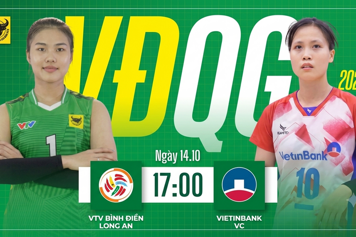 VTV Bình Điền Long An vs Vietinbank (17h ngày 14/10, trực tiếp trên ON Sports): Thử thách đầu tiên